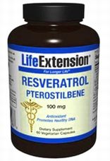 レスベラトロール+プテロスティルベン(Resveratrol+PteroStilbene) 60 Vegetarian Capsule