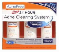 アクネ・クリアー(Acne Clearing System)ニキビ治療 3ステップ治療
