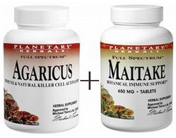 アガリクス(Agaricus)+マイタケ(Maitake)2ボトルセット