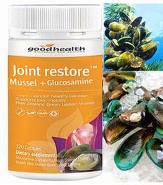 ジョイント・レストアー(Mussel + Glucosamine) 120caps