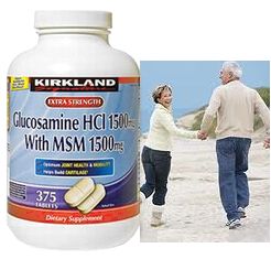 グルコサミンMSM(Glucosamine+MSM) 370tabs