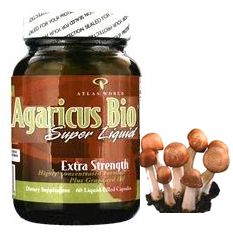 アガリクス・バイオ(Agaricus-Bio) 800mg, 60Liquid caps