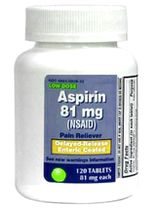 アスピリン(Aspirin) 120tabs