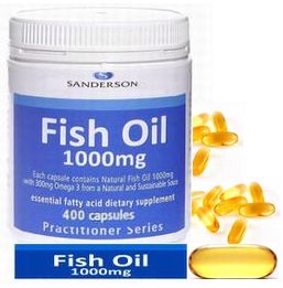 オメガ・フィッシュ・オイル(Omega Fish Oil) 1000mg 400caps