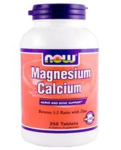 マグネシュウム+カルシウム(Magnesium + Calcium)100tabs 250tabs