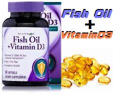 フィッシュオイル D3(Fish oil Vitamin D3)90caps