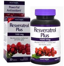 レスベラトロール・プラス(ResveratrolPlus)100mg 30tabs