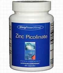 ジンク(亜鉛)ピコリネート(Zinc Picolinate)60caps