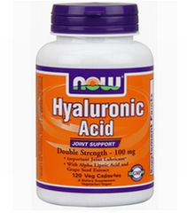 ヒアルロン酸(Hyaluronic Acid) 100 mg 120 caps