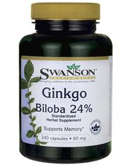 ギンコ・ビローバ24(GinkgoBiloba24%)60mg90caps
