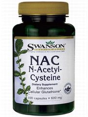 NAC N-アセチル・システイン600mg 100caps
