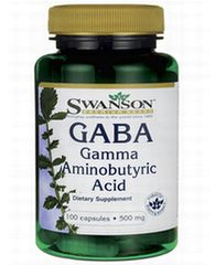 ギャバ(GABA)500mg 100caps