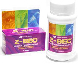 ファイザーの複合ビタミン剤 Z-BEC 60tabs