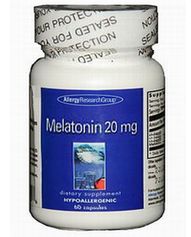 メラトニン(Melatonin)20mg 60caps