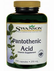 パントテン酸(PantothenicAcid)250caps