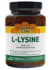 L-リジン+B6(L-Lysine B6) 1000mg 100タブレット