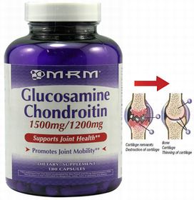 グルコサミン+コンドロイチン(Glucosamine Chondroitin)1500mg/1200mg 180 Capsules