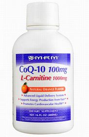 CoQ-10  L-Carnitine Liquid  16 Oz(500ml). 
