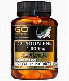スクアレン（Squalene）鮫肝油 1,000mg
