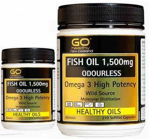フィッシュオイル・オメガ3(EPA/DHA Omega3)1500mg