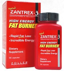 ザントレックス3ファットバーナー(Zantrex3 FatBurner)56caps