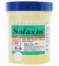 SolaxiniN]LT] Chlorzoxazonej200mg 500