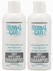 ハーバルグロー・シャンプー(Herbal Glo Grey White Hair Shampoo)250ml