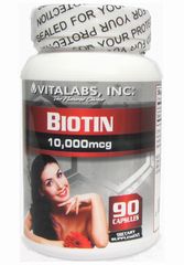 ビオチン(Biotin) 10,000mcg 90caps
