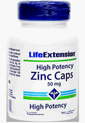 ジンク(ZINC High Potency)ハイポテンシー亜鉛 50mg 90錠
