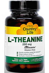 L-テアニン(L-Theanine)200mg 60vcaps