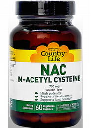 NAC(N-アセチルシステイン)750mg 60vcaps