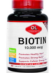 rI`10000mcgiBiotin10,000mcj60tabs